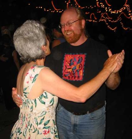 couple waltzing