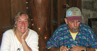 Photo of Avant Gardeners George and Laura