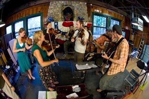 Musicians on main stage