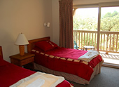 bedroom at The Bishop's Ranch