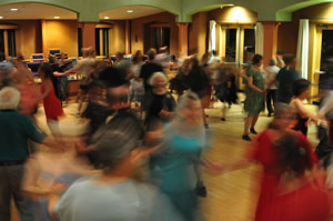 Dancers Swirling