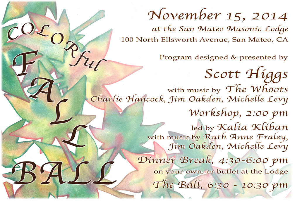 Colorful Fall Ball, Nov 15 2014