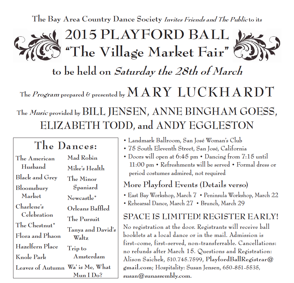 Playford Ball Flyer - Top
